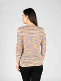 CLAUDIA C Multicoloured Tape Yarn Jumper