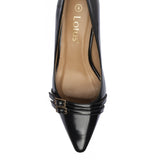LOTUS Annalise Black Court Shoe