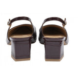 LOTUS Arwen Bordo Croc Sling Back Shoe