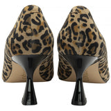 LOTUS Henley Leopard Print Sued Court Shoes