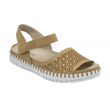 LOTUS Berna Natural Peep Toe Sandal