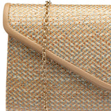 LOTUS Chariot Natural Clutch Bag