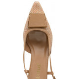 LOTUS Solange Natural Weave Sling Back Court Shoe