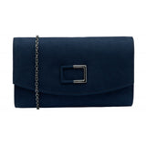 LOTUS Reah Navy Microfibre Clutch Bag