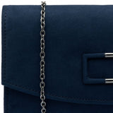 LOTUS Reah Navy Microfibre Clutch Bag