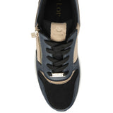 LOTUS Venus Navy & Tan Casual Trainer