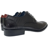 PAOLO VANDINI Melbury Black Leather Shoe