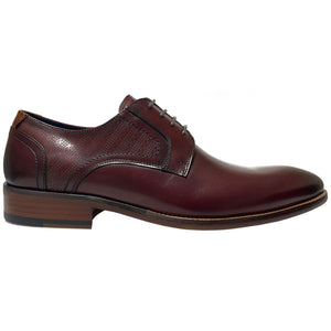 PAOLO VANDINI Melbury Burgundy Leather Shoe