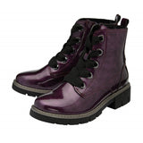 LOTUS Jojo Purple Patent Ankle Boot