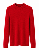 EMRECO Red Skinny Rib Jumper
