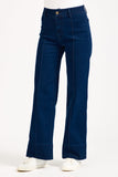 MUDFLOWER Blue Wide Leg Jeans