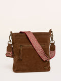 BRAKEBURN Brown Green Cross Body Bag