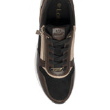 LOTUS Venus Brown & Black Trainer