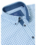 DRIFTER Teal Regular Short Sleeve Casual Shirt 14148SS/26