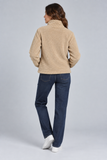 CLAUDIA C Pebble Teddy Fleece Jacket