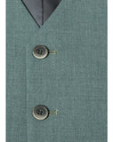 DANIEL GRAHAME Dale Pale Green Waistcoat