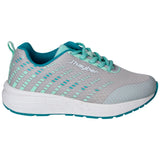 J'HAYBER Ritual Grey/Turquoise Laced Trainer