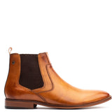 BASE LONDON Scout Washed Tan Chelsea Boot