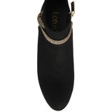 LOTUS Tina Black Heeled Ankle Boot