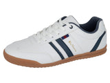 BEN SHERMAN White Laced Leisure Shoe