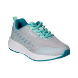 J'HAYBER Ritual Grey/Turquoise Laced Trainer