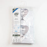 1880 CLUB White Long Sleeve Easy Care Shirts - Twin Pack Tapered Fit
