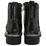 LOTUS Jojo Grey Patent Ankle Boots