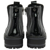 LOTUS Prescott Grey Zebra Print Ankle Boot