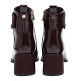 LOTUS Quincy Bordo Patent Ankle Boot