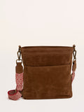 BRAKEBURN Brown Green Cross Body Bag