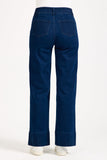 MUDFLOWER Blue Wide Leg Jeans