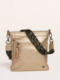 BRAKEBURN Gold Cross Body Bag