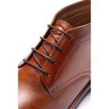 BASE LONDON Belgrave Washed Tan Laced Boot