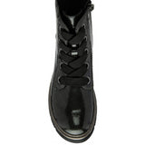 LOTUS Jojo Grey Patent Ankle Boots