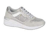 CIPRIATA Novelia Silver Animal Print Trainer