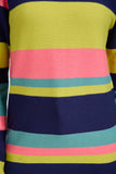MUDFLOWER Lime Multi Stripe Jumper