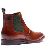 BASE LONDON Kensington Washed Tan Chelsea Boot