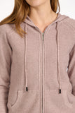 MUDFLOWER Taupe Hooded Cardigan
