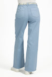 MUDFLOWER Blue Wide Leg Trousers 263