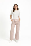 MUDFLOWER Pink Wide Leg Trousers 263