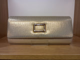 COCO RITZ Metallic Gold Clutch Bag