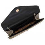 LOTUS Chariot Black Clutch Bag