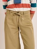 BRAKEBURN Natalia Beige Cropped Trousers