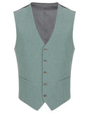 DANIEL GRAHAME Dale Pale Green Waistcoat
