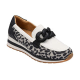 LOTUS Lorrian Leopard Print Loafers