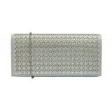 LOTUS Diva Silver Shimmer Clutch