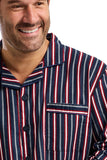 WEST RIDGE Striped Brushed Cotton Pyjama Set