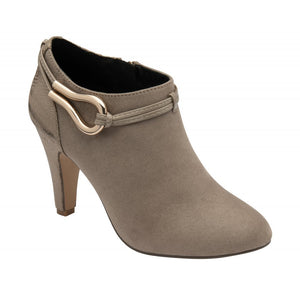 LOTUS Gloria Taupe Heeled Shoe Boot