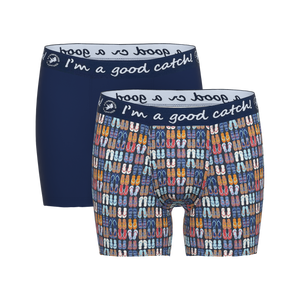 A Fish Named Fred Long Boxer Brief Style 1