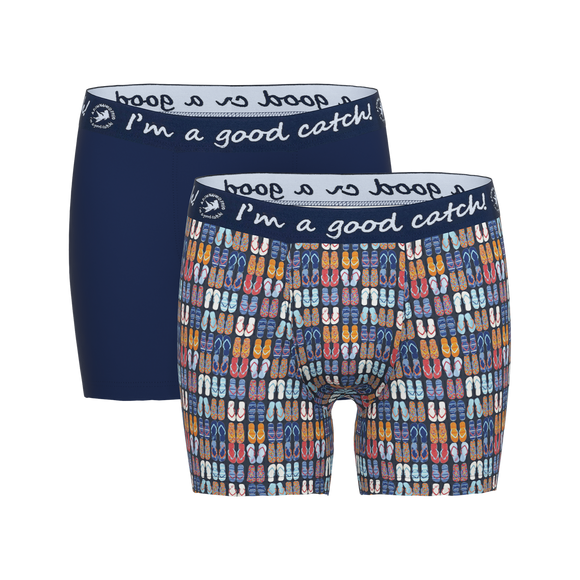 A Fish Named Fred Long Boxer Brief Style 1